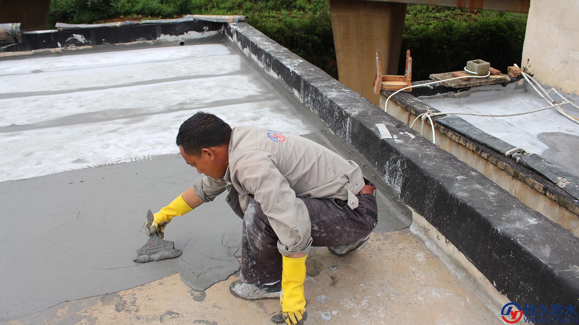 平房屋顶防水施工案例